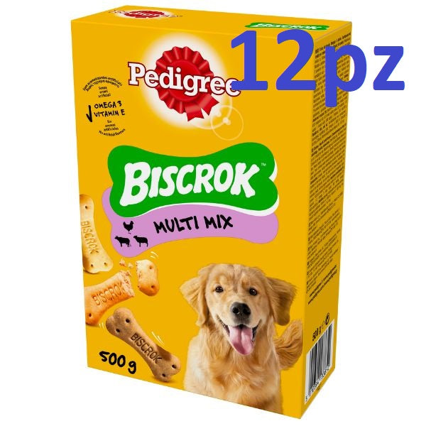 12x500g Pedigree Biscrok - Biscotti Croccanti per Cani 12x500g Pedigree Biscrok - Biscotti Croccanti per Cani